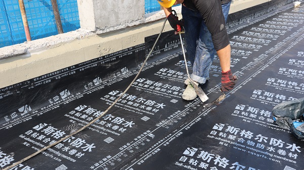 防水卷材屋面防水施工工藝構造要點